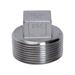 Smith Cooper S3014SP010B Square Head Plug Stainless Steel 1