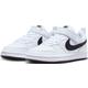 Sneaker NIKE SPORTSWEAR "Court Borough Low Recraft (PS)" Gr. 29,5, schwarz-weiß (weiß, schwarz) Schuhe Sneaker