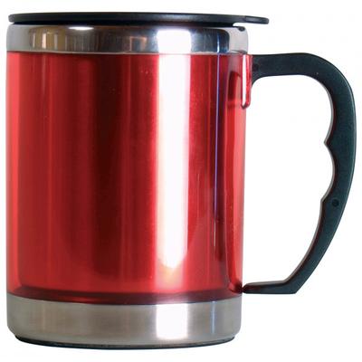 Basic Nature - Edelstahl Thermobecher Mug - Becher Gr 0,42 l rot Image