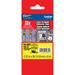 Brother TZeS621 Tape with ExtraStrength Adhesive for P-Touch Labelers (Black on Yel TZE-S621