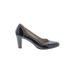 Attilio Giusti Leombruni Heels: Black Shoes - Women's Size 38