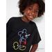 Kid's Mickey Stands Ut (Short Sleeve Graphic T-Shirt) | Black | 9-10Y | UNIQLO US