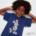 Kid's Mickey Stands Ut (Short Sleeve Graphic T-Shirt) | Blue | 5-6Y | UNIQLO US