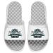 Men's ISlide White WrestleMania 40 Logo Slide Sandals