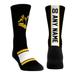 Unisex Rock Em Socks Black Pittsburgh Steelers Throwback Jersey Custom Crew