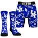 Men's Rock Em Socks Kentucky Wildcats All-Over Underwear and Crew Combo Pack