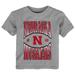 Toddler Heather Gray Nebraska Huskers Top Class T-Shirt