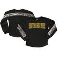 Girls Youth Gameday Couture Black Southern Miss Golden Eagles Guess Who's Back Long Sleeve T-Shirt