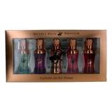 Beverly Hills Polo Club 0.5 oz Mini Variety Eau de Perfume Spray Gift Set for Women Rose Gold - 5 Piece