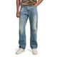 G-STAR RAW Herren Dakota Regular Straight Jeans, Blau (antique faded niagara destroyed D23691-D315-D886), 36W / 34L