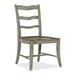 Alfresco La Riva Ladder Back Side Chair - 23.25"W x 38.5"H x 25"D