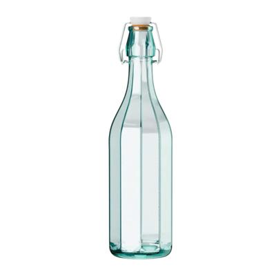 Amici Home Faceted Hermetic Glass Bottle