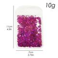 JINCHANG Nail Stickers For Women 3D Star Nail Art Stickers Glitter Sequins Slices Charms for Resin Polymer Clay Slime Making Nail Decorations DIY Crafts Cake Phone Case