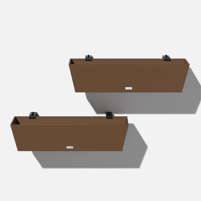 Pure Series Railing Window Box Planter