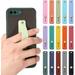 15 Pieces Phone Grip Holder Finger Strap Phone Holder Assorted Colors Cell Phone Grip Silicone Stretch Phone Grips Band for Most Mobile Phones