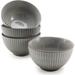 American Atelier 22 oz. Fluted Cereal Bowls Set of 4