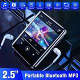 Vtin 2.5 MP3 MP4 Player Full Touch Lossless Sound Bluetooth 5.0 Music Voice FM Radio Built-in 4GB Memory Black