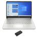 HP 14-fq1021nr Home/Business Laptop (AMD Ryzen 5 5500U 6-Core 14.0in 60Hz Full HD (1920x1080) AMD Radeon 64GB RAM 8TB PCIe SSD Wifi HDMI Webcam Bluetooth Win 10 Home) with DV4K Dock