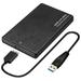 SHELLTON 2.5 Ultra Slim USB 3.0 Portable External Hard Drive 2 External Hard Disk Drive Memory Storage Device for Laptop Hard Disk Box