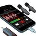 Vidpro Dual Wireless Microphone System for iPhone & Android Smartphones Pro Audio Kit for Youtubers