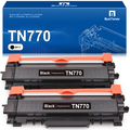 TN770 Toner Cartridge Replacement for Brother TN-770 TN770 Compatible for Brother HL-L2370DW/HL-L2370DWXL/MFC-L2750DW/MFC-L2750DWXL Printer (2 Black)