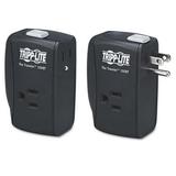 Tripp Lite Portable Travel Surge Suppressor- Coax/DSL/Power- 2 Outlets- 6ft Cord