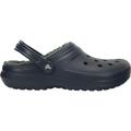 Crocs Classic Lined Clog Sandale (Größe 46 , blau)