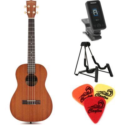 Kala MK-B Makala Classic Baritone Ukulele Essentials Bundle