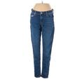 Hudson Jeans Jeggings - Low Rise Skinny Leg Denim: Blue Bottoms - Women's Size 27 - Dark Wash