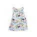 Sunshine Swing Dress - A-Line: Blue Floral Skirts & Dresses - Kids Girl's Size 6