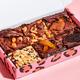 Cake or Death Mixed Brownie Box with 10 Brownies | Biscoff, Oreo, Candied Orange, Cherry Bakewell, Notella, & Peanut Butter | Letterbox Friendly Chocolate Brownies |