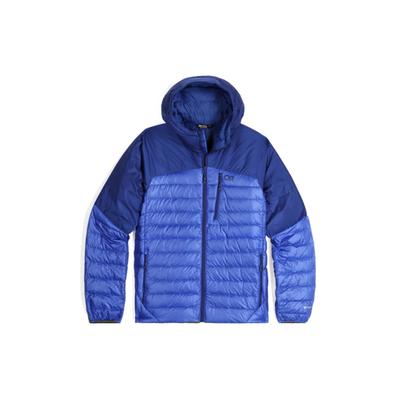 Outdoor Research Helium Down Hoodie - Mens Topaz/Galaxy Large 2775722568008