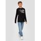 Regular-fit-Jeans S.OLIVER JUNIOR, Jungen, Gr. 158, N-Gr, blau, Denim/Jeans, Obermaterial: 99% Baumwolle, 1% Elasthan, Abriebeffekte, regular fit, Jeans, im 5-Pocket-Stil