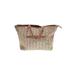 SR2 Sondra Roberts Tote Bag: Tan Print Bags