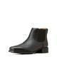 Men's Booker Ultra Square Toe Western Boots in Black Deertan, D Medium Width, Size 9, by Ariat
