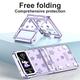 Star Clear Cases For Samsung Galaxy Z Flip 4 3 Flip3 5G Case Transparent Hinge Protection Cover
