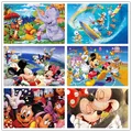 Puzzle Disney Mickey Mouse et Donald Duck Winnie l'ourson jeu familial amusant jouet éducatif