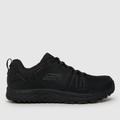 SKECHERS escape plan trainers in black