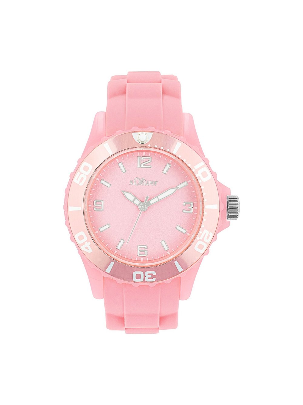 s.Oliver Quarzuhr Mädchen pink, 17.5 Image