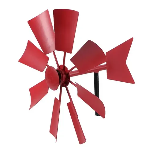 Eisen Windmühle Hof Winnower Garten Ornament Für Im Freien Rotierende Windmühle Pastoralen Plugin