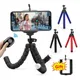 Mini Flexible Schwamm Octopus Stativ für IPhone Samsung Xiaomi Huawei Handy Smartphone für Gopro 9 8