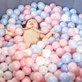 50/100 Pcs Eco-Friendly Colorful Ball Pit Soft Plastic Ocean Ball Water Pool Ocean Wave Ball Outdoor