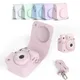 For Instax Mini 12 Camera Case PU Leather Soft Protective Case Trave Bag for Fujifilm Film Camera