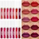 Multicolor Liquid Lipstick Shinny Matte Velvet Lip Glaze Waterproof Natural Long Lasting Lipgloss