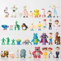 36pcs/set 3-5CM Movie Cartoon Toys Story Woody Buzz Lightyear Action figure collectible model toys