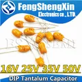 5PCS 16V 25V 35V 50V Tantalum Capacitor 0.1UF 0.22UF 0.33UF 0.47UF 100UF 220UF 1UF 2.2UF 4.7UF 10UF