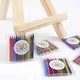 1 Set 12colours Mini Dollhouse Miniature Crayon Doll House Accessories for 1:6 or 1:12 dollhouse