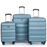 Hardside Expandable Spinner Wheel Luggage 3 Piece Luggage Sets PC Lightweight & Durable Expandable Suitcase TSA Lock 21"/25"/29"