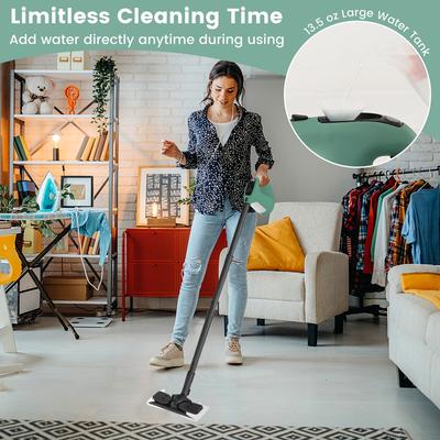 Costway 1400W Multipurpose Handheld Steam Cleaner Steam Mop with 14 - See details