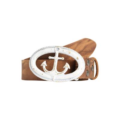Ledergürtel, Damen, Gr. 120, braun (cognac), RETTUNGSRING BY SHOWROOM 019, Gürtel Image